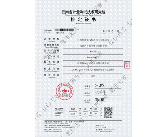 便携式可燃气体检测报警器